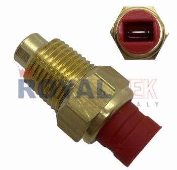 BULBO SENSOR TEMPERATURA DE AGUA ROYALTEK FIAT UNO / REGATTA / FIORINO / 125 / 128 / 147 / SPAZIO -- AISLANTE ROJO --- OEM 4414600